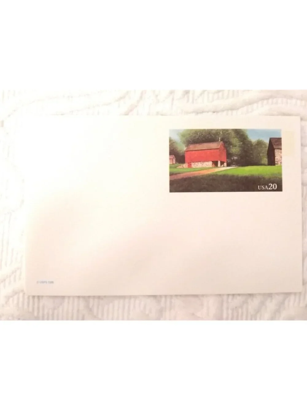 Lot of unused pre stamped usps postcards: 1991 USA postcards, George wythe 1985